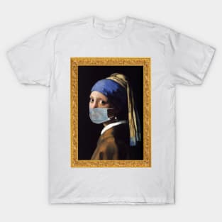 Coronavirus The Girl with a Pearl Earring T-Shirt